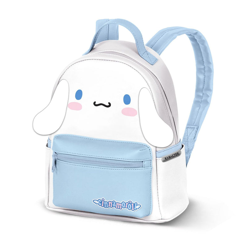 Hello Kitty Cinnamoroll Face-Zainetto Heady, Bianco 25 x 29 cm, Capacità 8 L