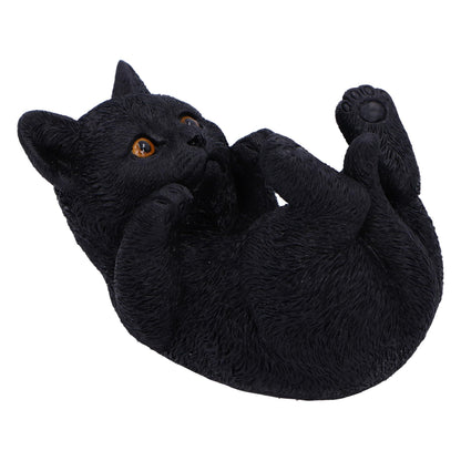 Nemesis Now Familiar Helper 12.5cm, Black, Cat Figure | Resin, Black Cat Ornament, Collectable Cat Giftware, Cast in the Finest Resin, Expertly Hand-Painted