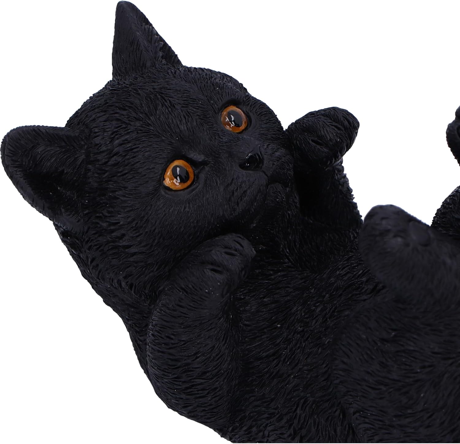 Nemesis Now Familiar Helper 12.5cm, Black, Cat Figure | Resin, Black Cat Ornament, Collectable Cat Giftware, Cast in the Finest Resin, Expertly Hand-Painted
