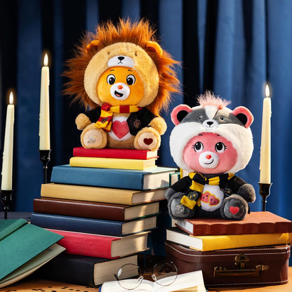 Care Bears x Harry Potter 30cm Plush 2pk – Gryffindor & Hufflepuff