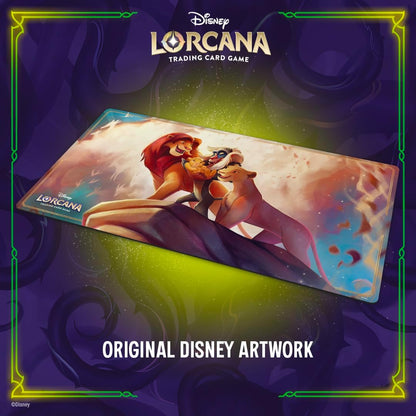 Ravensburger Disney Lorcana Trading Card Game - TCG Playmat - Lion King - Computer Desk Mouse Mat Accessories