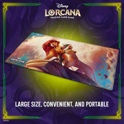 Ravensburger Disney Lorcana Trading Card Game - TCG Playmat - Lion King - Computer Desk Mouse Mat Accessories