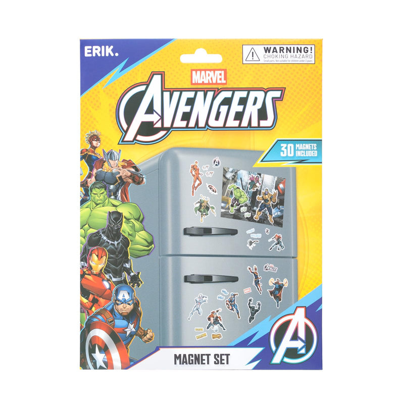 Grupo Erik | Set d'Aimants Découpés Marvel Avengers | Magnets Frigo | Lot d'Aimants Décorés | Déco Frigo et Tableau Magnétique, À Collectionner, Idée Cadeau