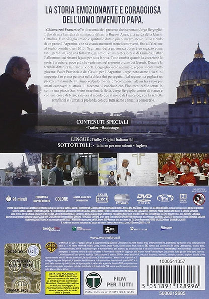 chiamatemi francesco - il papa della gente DVD Italian Import