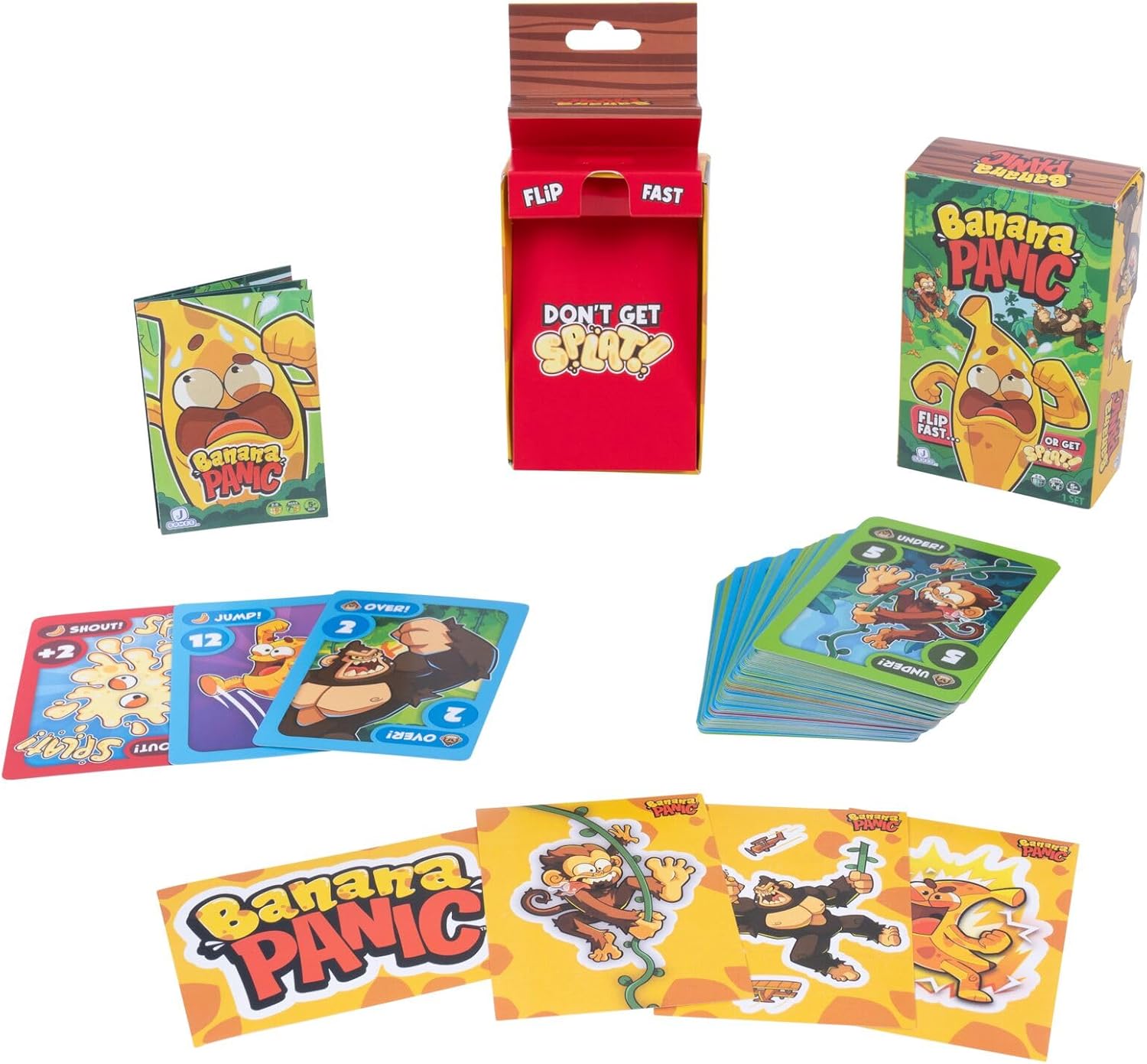 Banana Panic Card Game - Fast-Paced Family, Kids, and Adult Game - Ages 7+