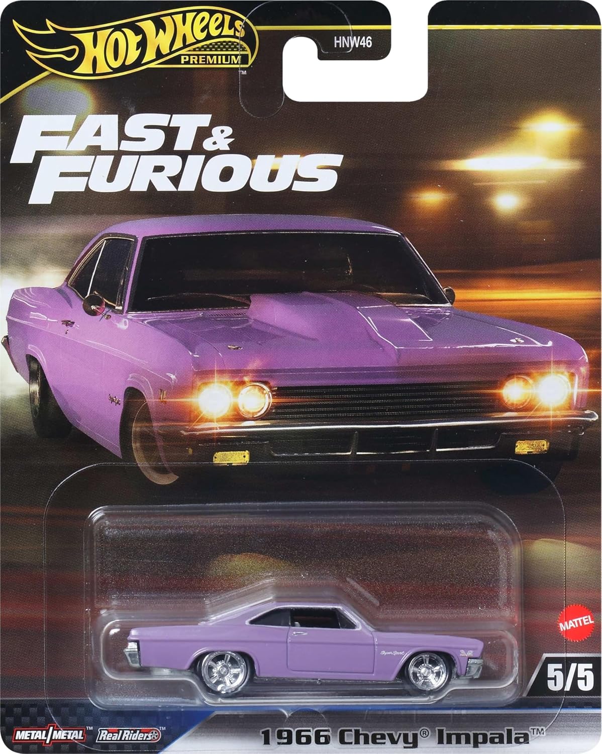 Hot Wheel Premium Fast & Furious Auto - 1:64