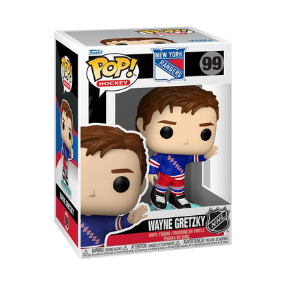 Funko Pop! NHL: Legends - Wayne Gretzky - New York Rangers- Figura in Vinile da Collezione - Idea Regalo - Merchandising Ufficiale - Giocattoli per Bambini e Adulti - Sports Fans