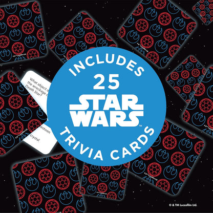 Star Wars Millennium Falcon Jigsaw Puzzle and Trivia: 1000 pieces