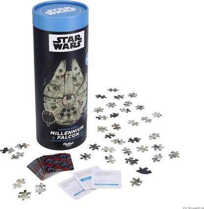 Star Wars Millennium Falcon Jigsaw Puzzle and Trivia: 1000 pieces