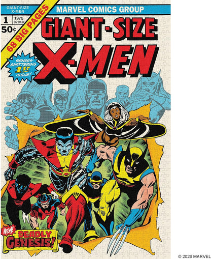 Marvel X-Men Jigsaw Puzzle and Trivia