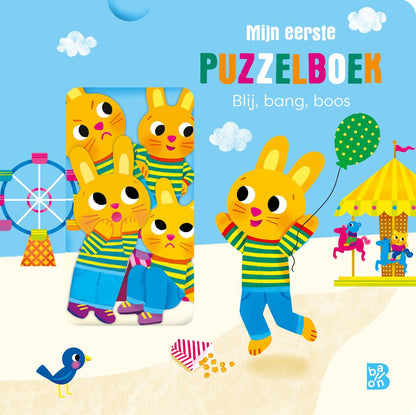 Standaard Uitgeverij - Mijn Eerste Puzzelboek - Blij Bang Boos 6m+