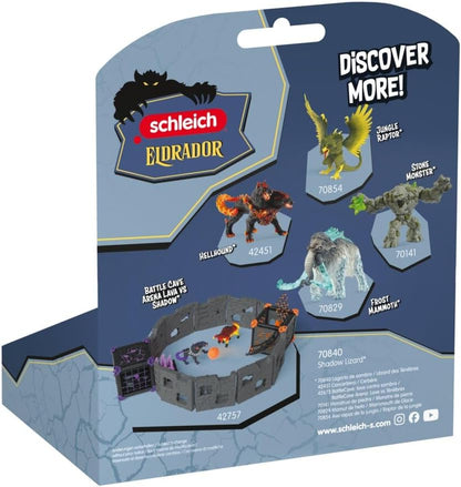 SCHLEICH ELDRADOR® CREATURES | Schaduwlizard 70840 | Figuur vanaf 6 jaar, gedetailleerde monsterfiguur om te verzamelen, robuust speelgoed om te spelen en te verzamelen