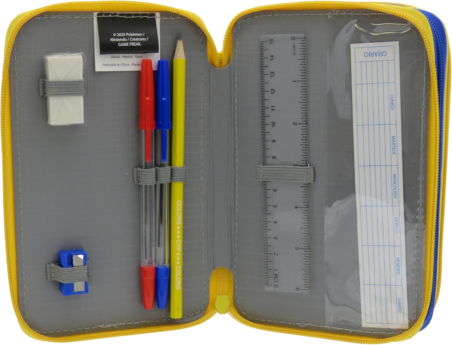 Pokemon Etui Gevuld 3 Vakken