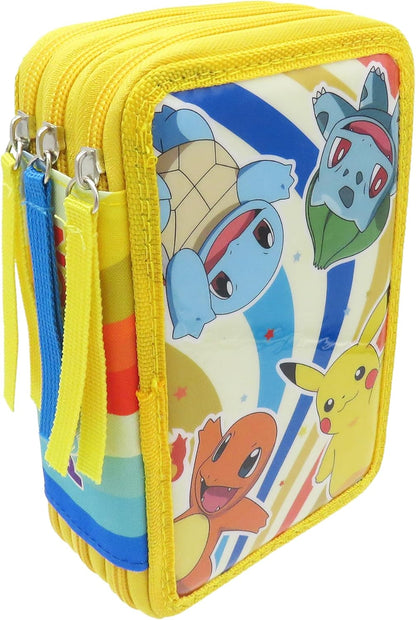 Pokemon Etui Gevuld 3 Vakken