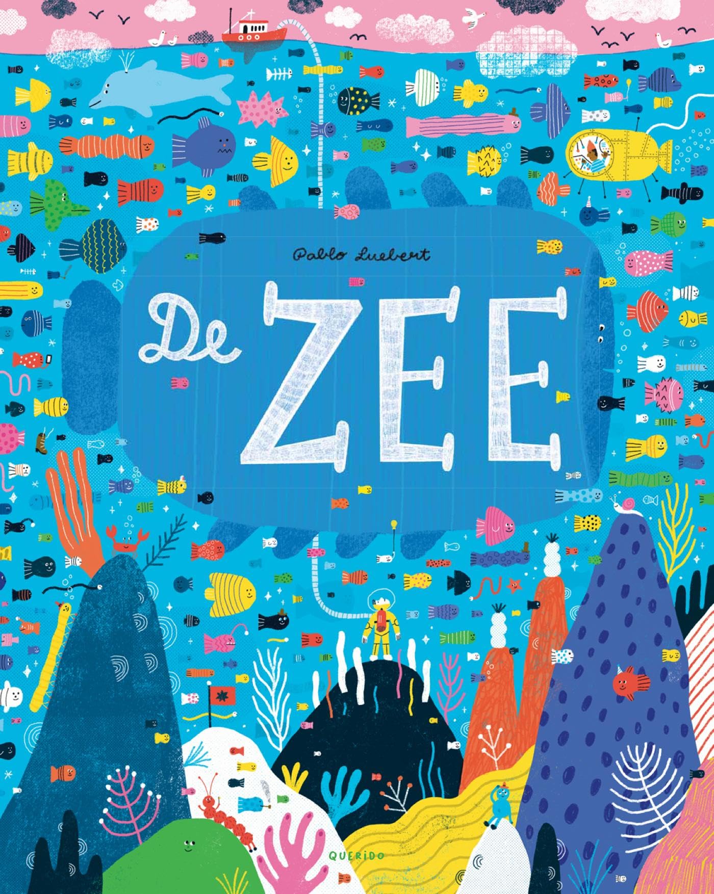De zee - Uitklapboek