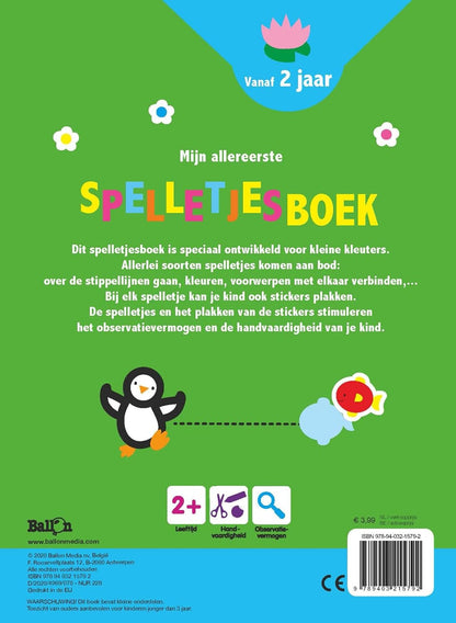 Mijn Allereerste Spelletjesboek - Paddenstoel