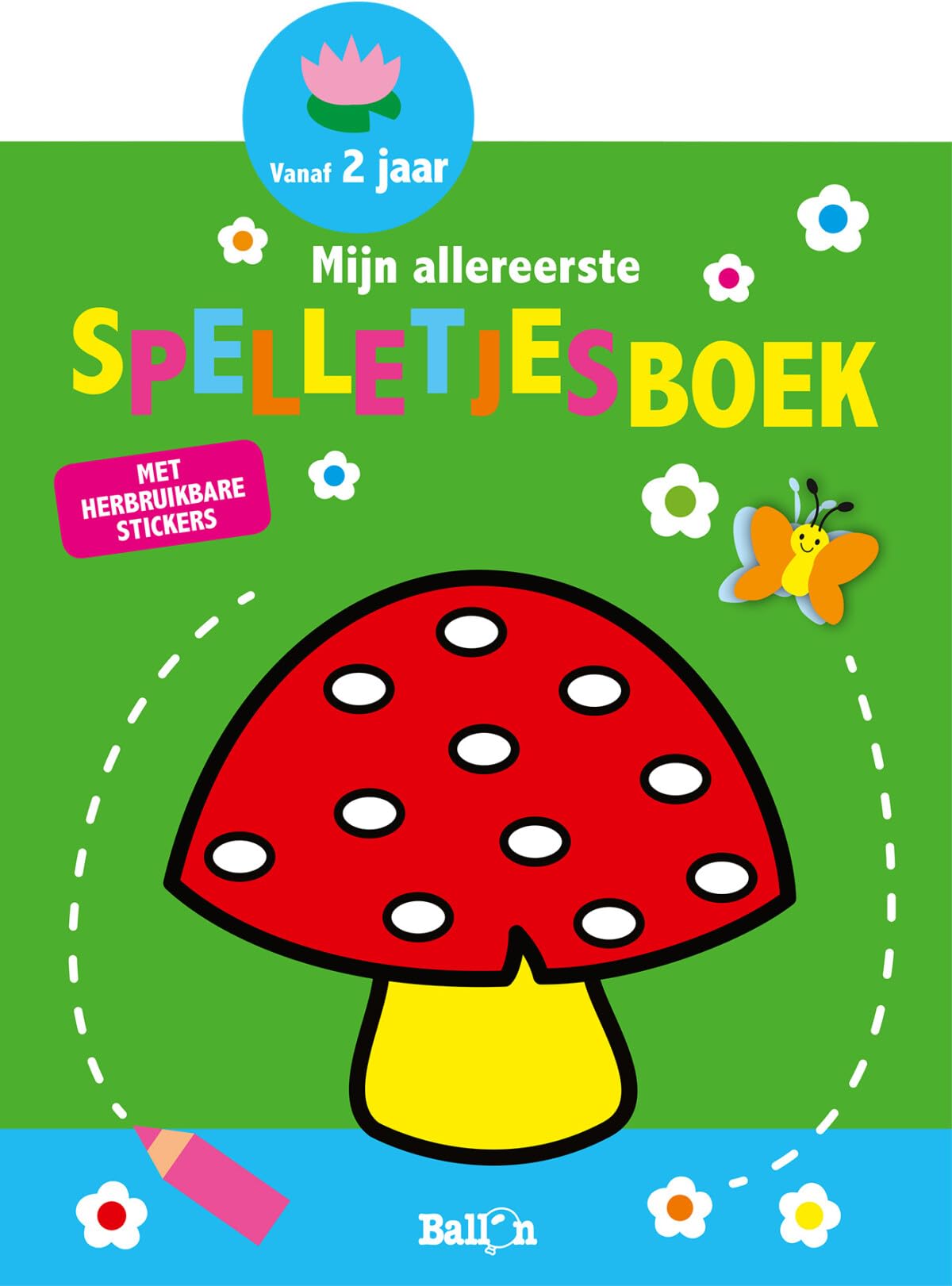 Mijn Allereerste Spelletjesboek - Paddenstoel