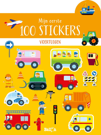 Mijn Eerste 100 Stickers - Voertuigen