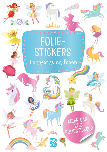 Foliestickers - Eenhoorns en Feeen
