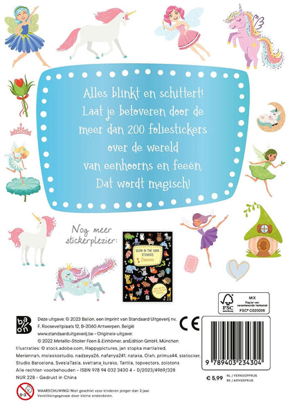Foliestickers - Eenhoorns en Feeen