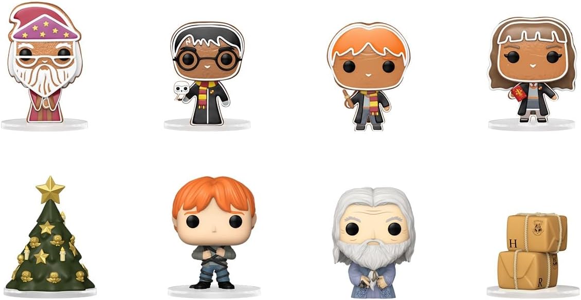 Funko Pocket POP! Countdown Calendar: Harry Potter | Gadget Ufficiale - Calendario dell'Avvento con 24 Mini Personaggi da Collezione - Conto alla Rovescia e Regalo di Natale