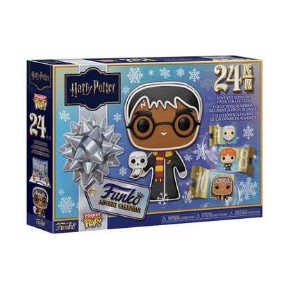 Funko Pocket POP! Countdown Calendar: Harry Potter | Gadget Ufficiale - Calendario dell'Avvento con 24 Mini Personaggi da Collezione - Conto alla Rovescia e Regalo di Natale