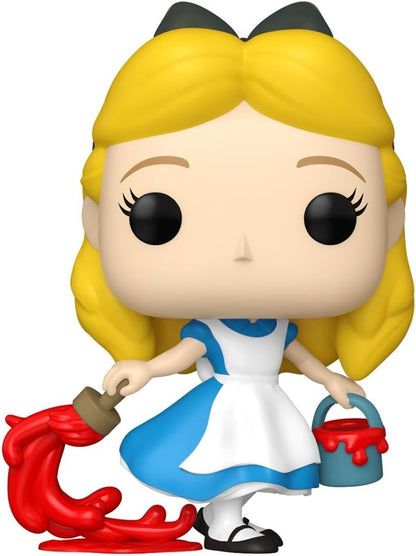 Funko POP! Disney : Alice in Wonderland Classic - Alice with Paint - Figura in vinile da collezione - Idea regalo - Prodotto ufficiale - Giocattoli per bambini e adulti