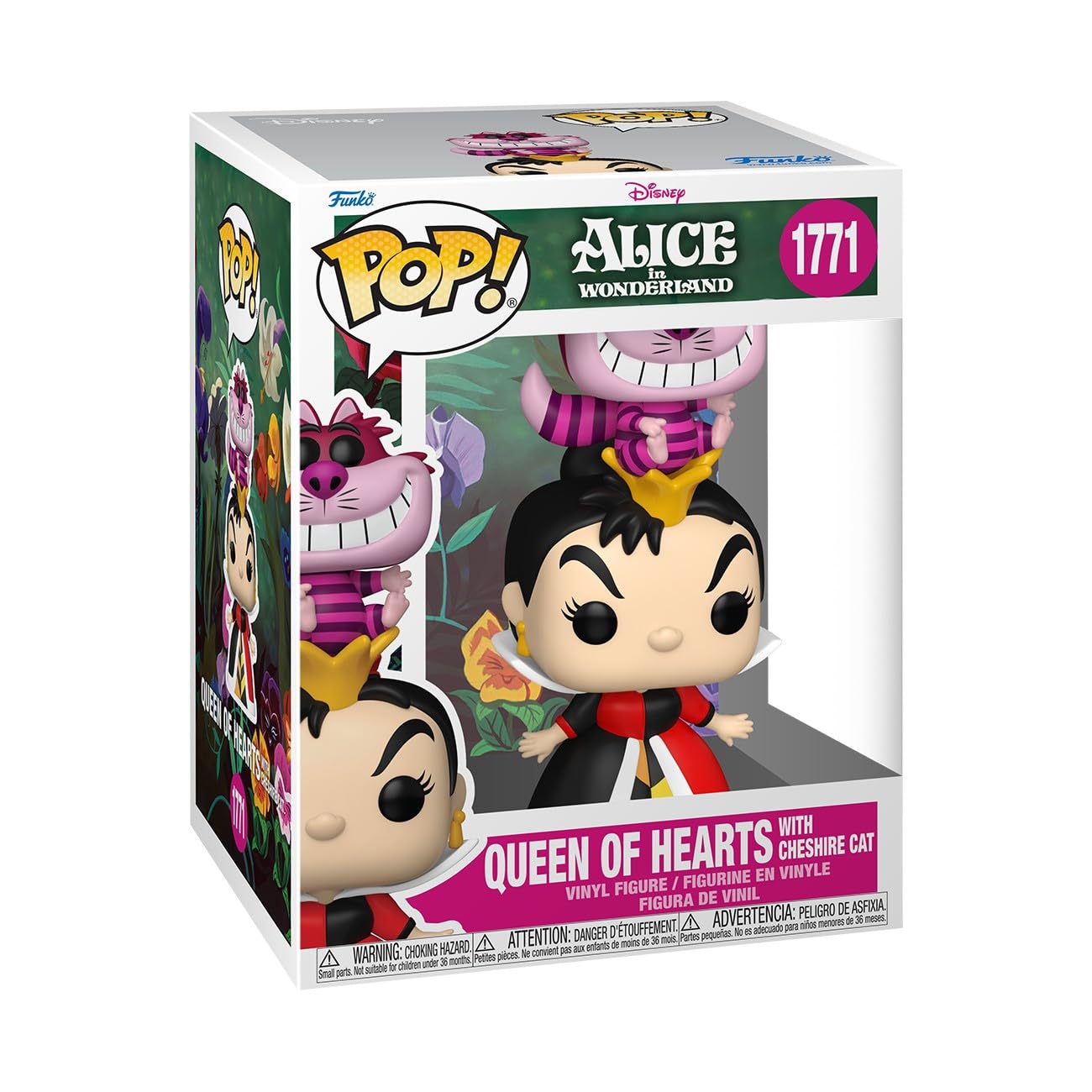 Funko POP! Premium: Alice in Wonderland - Queen of Hearts | Gadget Ufficiale - Personaggio in Vinile da Collezione da Esporre - Idea Regalo Compleanno per Fan e Collezionisti