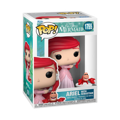 Funko POP! & Buddy Disney: The Little Mermaid - Ariel with Sebastian - Figura in vinile da collezione - Idea regalo - Prodotto ufficiale - Giocattoli per bambini e adulti