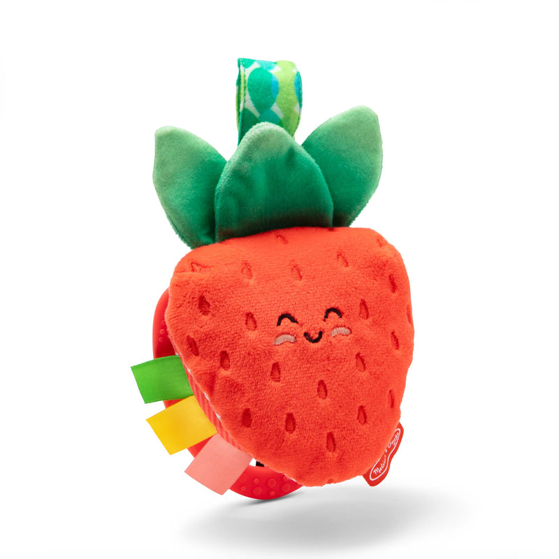 Melissa & Doug Giocattolo da Passeggino e da Viaggio per Bebè Fragola cucù Multisensoriale per Neonati Fino ai 12 Mesi