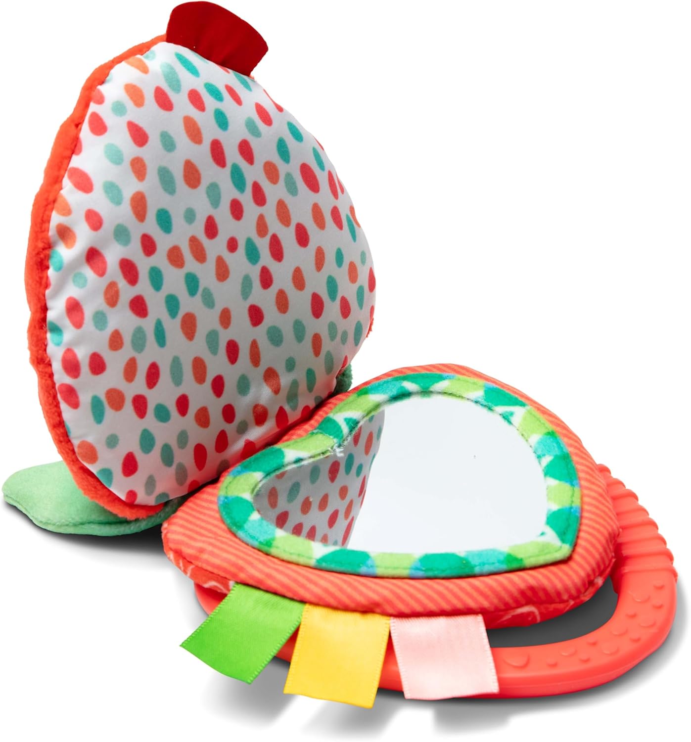 Melissa & Doug Giocattolo da Passeggino e da Viaggio per Bebè Fragola cucù Multisensoriale per Neonati Fino ai 12 Mesi