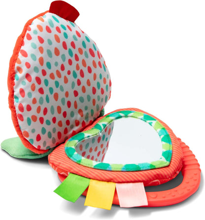 Melissa & Doug Giocattolo da Passeggino e da Viaggio per Bebè Fragola cucù Multisensoriale per Neonati Fino ai 12 Mesi