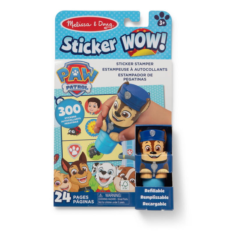 Melissa & Doug ActvtPd n StckrStmp Chase