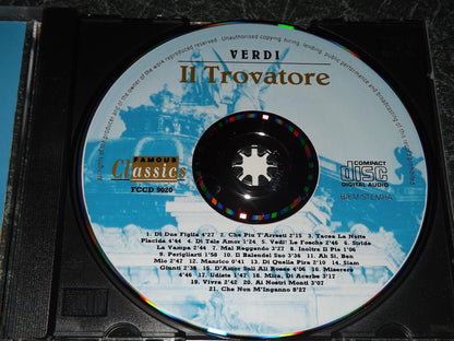 VERDI IL TROVATORE FCCD 9020. SCARCE 199 CD