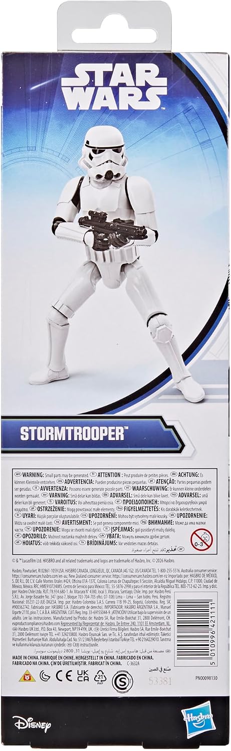 Hasbro Disney: Star Wars Titan Series - Stormtrooper Figure (G2689)