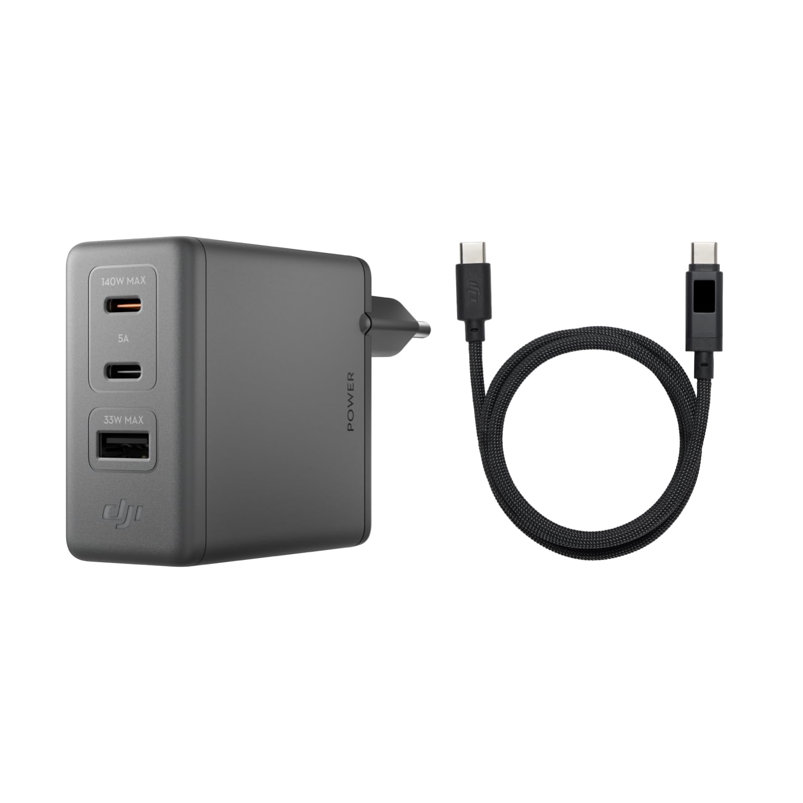 Dji - Power 140W Gan Charging Combo (Eu)