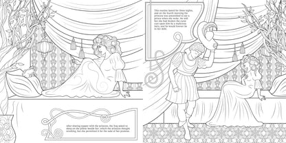 Grimm's Fairy Tales: Coloring Book for Teens & Adults