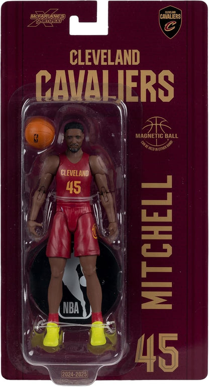 MCFARLANE NBA 6IN ACT FIG WV1 MITCHELL (CAVALIERS)
