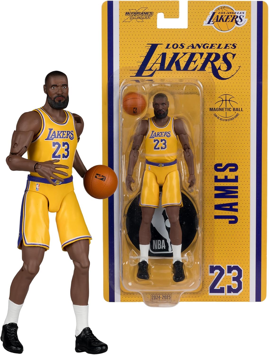MCFARLANE NBA 6IN ACT FIG WV1 LEBRON (LA LAKERS)