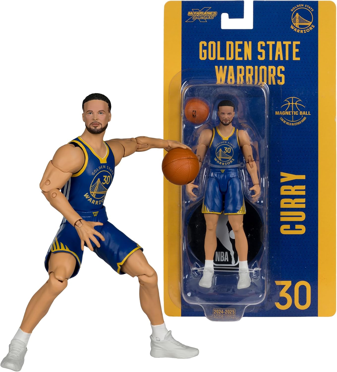 MCFARLANE NBA 6IN ACT FIG WV1 STEPH CURRY WARRIORS