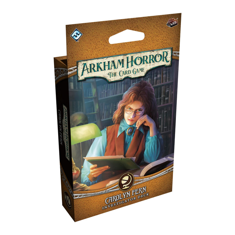 Asmodee | Arkham Horror LCG: Carolyn Fern Investigator Deck | Ages 14+ | Master the art of healing horror in 45+ minutes with this ready-to-play Carolyn Fern investigator deck for 1-4 players.