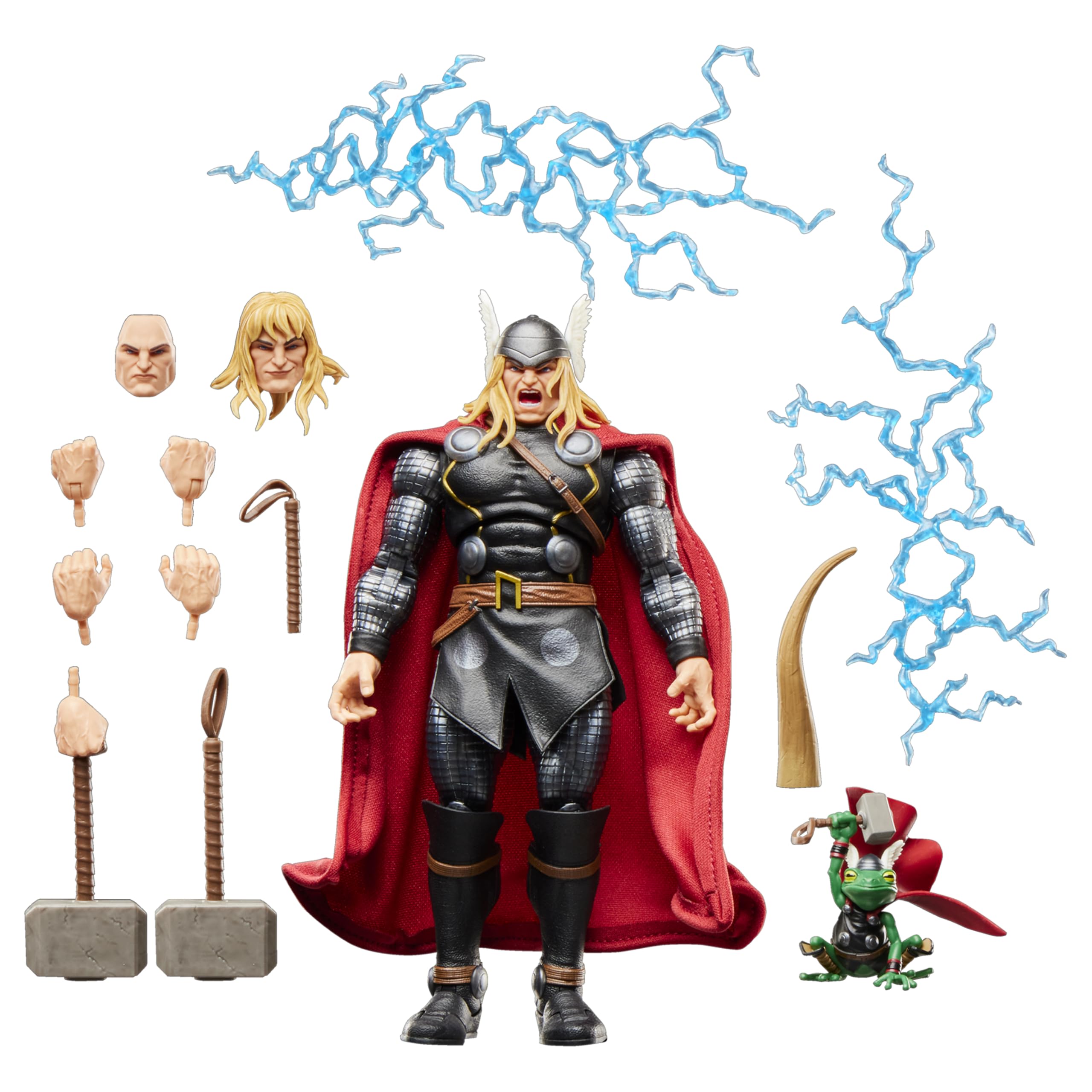 Marvel Legends Maximum Series, Figurine de Collection Thor de 15 cm inspirée de la BD Thor, Accessoires et articulations dignes du Dieu du Tonnerre