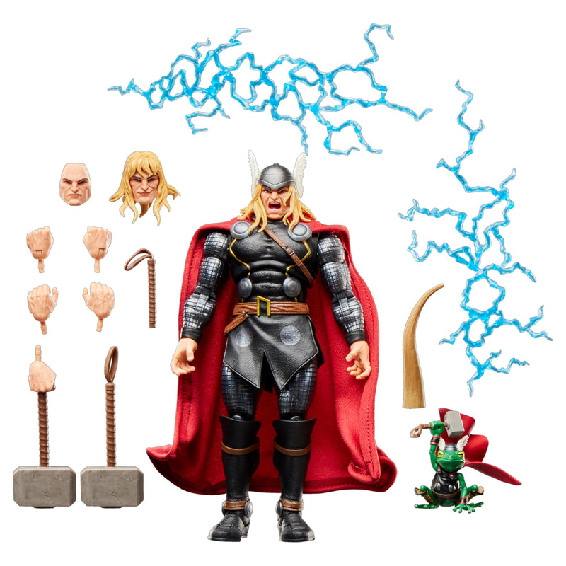 Marvel Legends Maximum Series, Figurine de Collection Thor de 15 cm inspirée de la BD Thor, Accessoires et articulations dignes du Dieu du Tonnerre