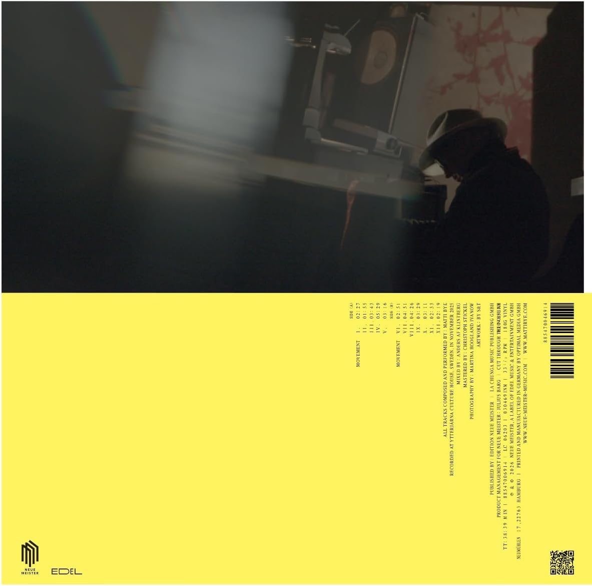 Matti Bye: The Length Between Dusk and Dawn in Minutes