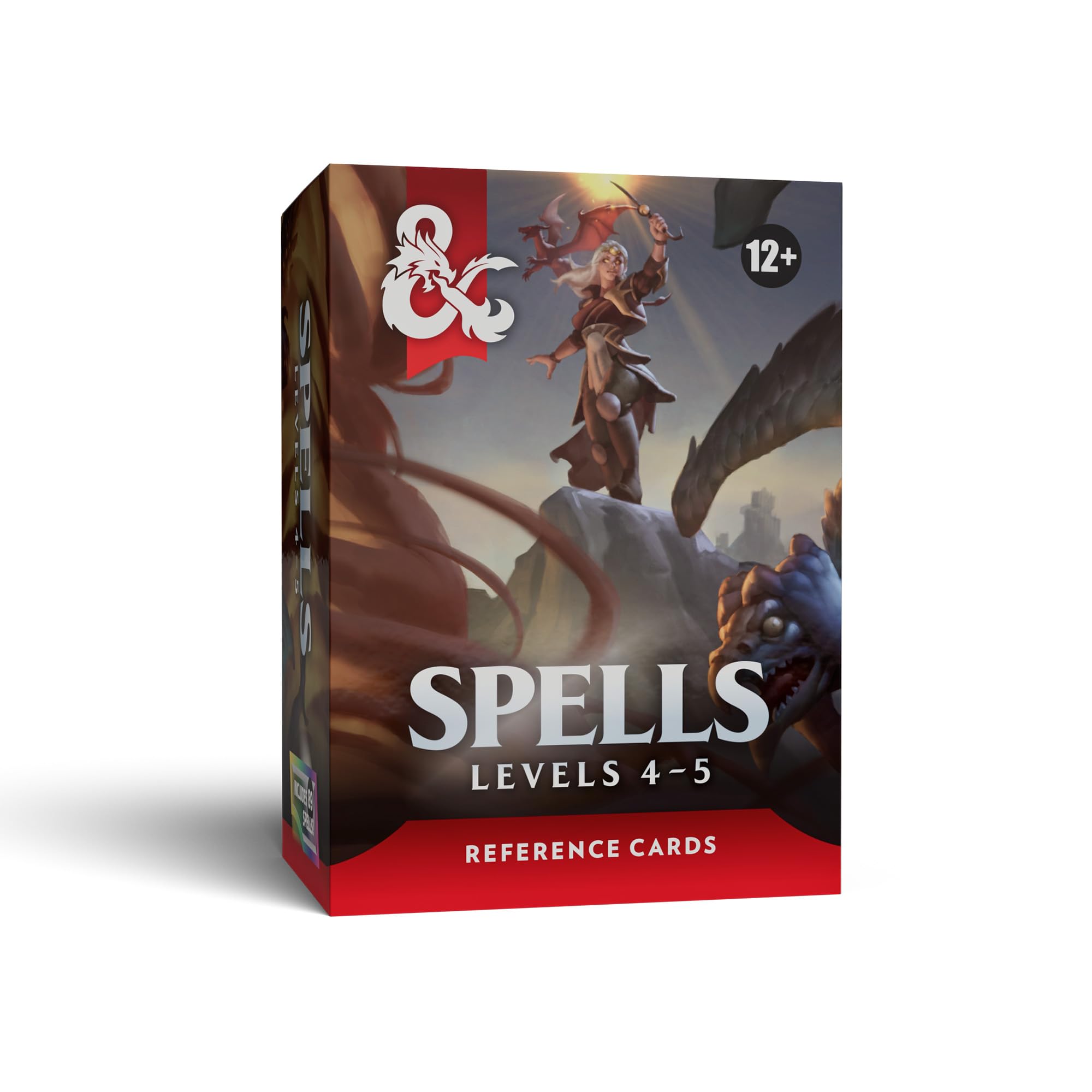 Dungeons & Dragons Reference Cards - Spells (Levels 4-5) | D&D Accessories (English Version