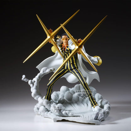 Banpresto Borsalino One Piece Action Figure - Senkozekkei 18 cm - PZ71026P Multicolour - Collectible Figure - Ideal for Anime One Piece Fans