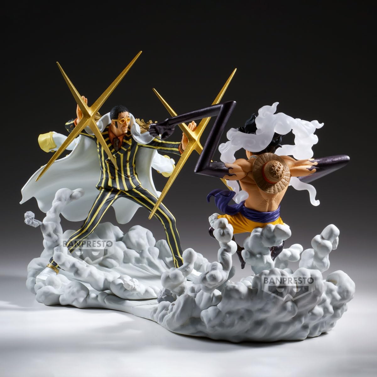 Banpresto Borsalino One Piece Action Figure - Senkozekkei 18 cm - PZ71026P Multicolour - Collectible Figure - Ideal for Anime One Piece Fans