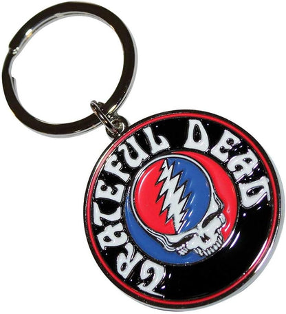 Grateful Dead - Grateful Dead Keychain: Steal Your Face Logo