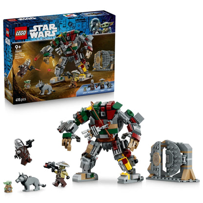 LEGO Star Wars 75451 Hutt Palace Sentry Droid Showdown Toy - The Mandalorian and Grogu Set w/Action Figure, 2 Minifigures & 2 Figures - Gift Idea for 9+ Year Old Boys & Movie Fans