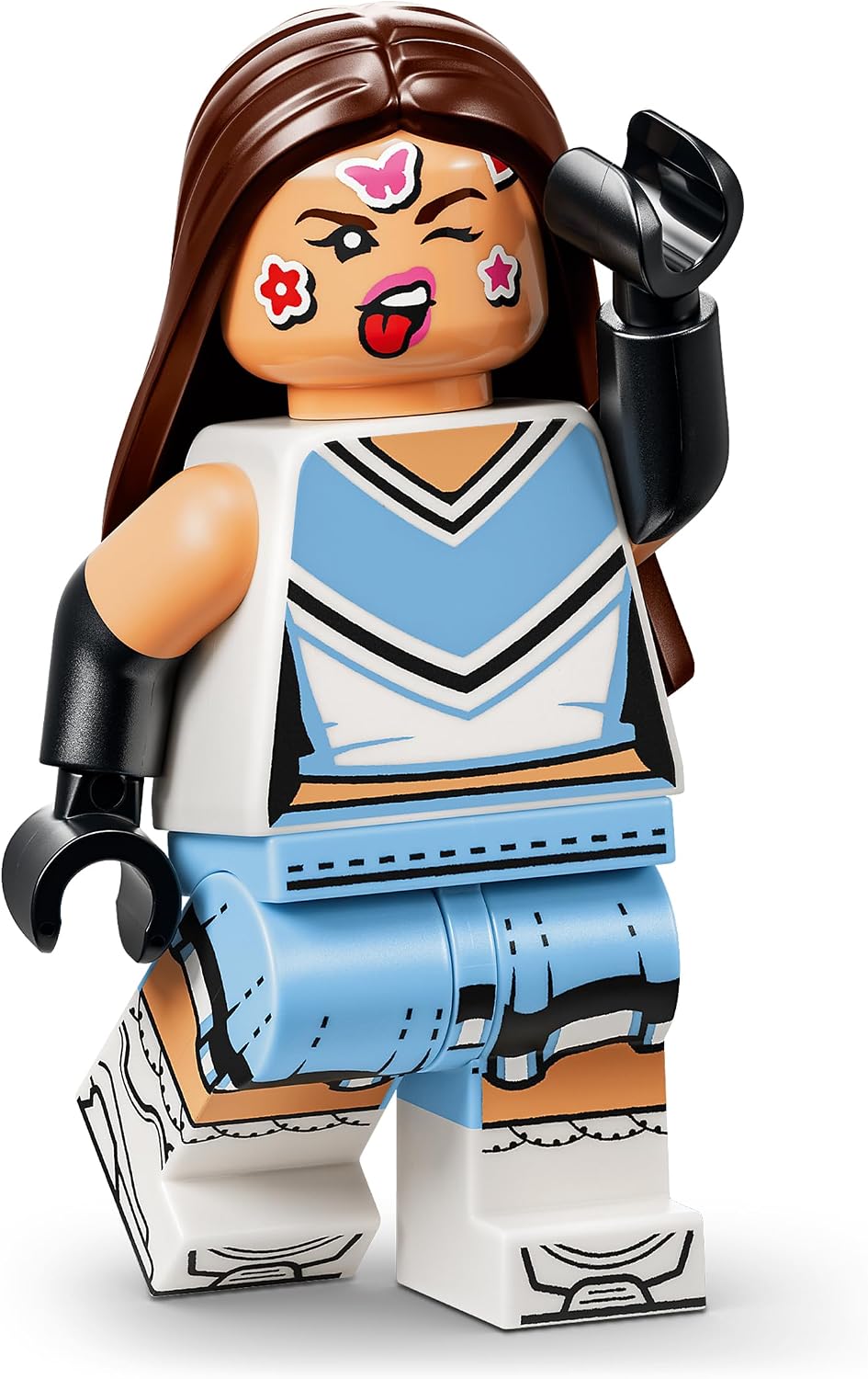 LEGO Editions Olivia Rodrigo's Secret Storage - Toy w/Suitcase, Microphone, Record, Megaphone, TV & Minifigure - Kids' Room Decor - Music Gift for 10+ Year Old Girls & Fans - 43030